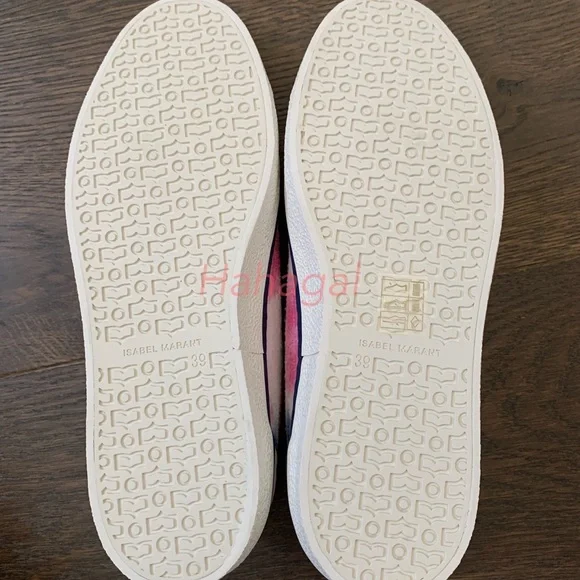 ISABEL MARANT Binkoo Ikat Canvas Sneakers - Picture 11 of 12